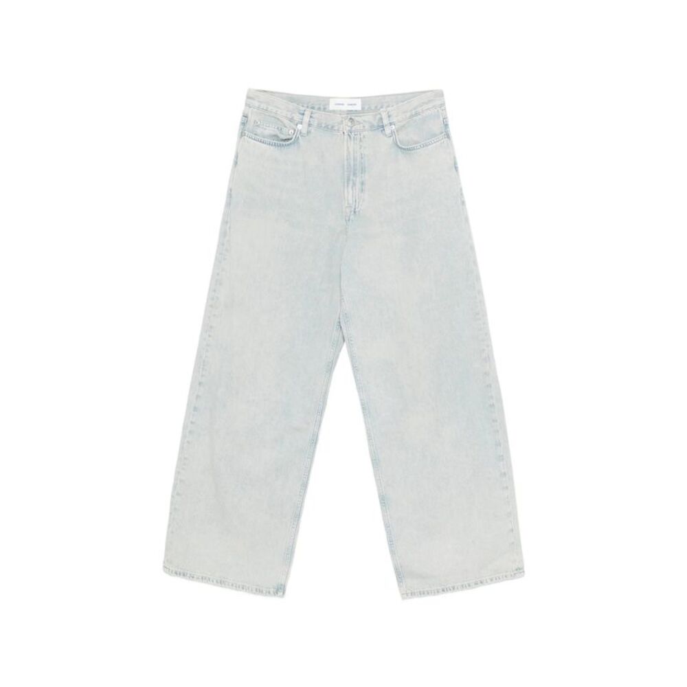 Samsoe Samsoe Blue Denim - Wide-Leg Jeans Men
